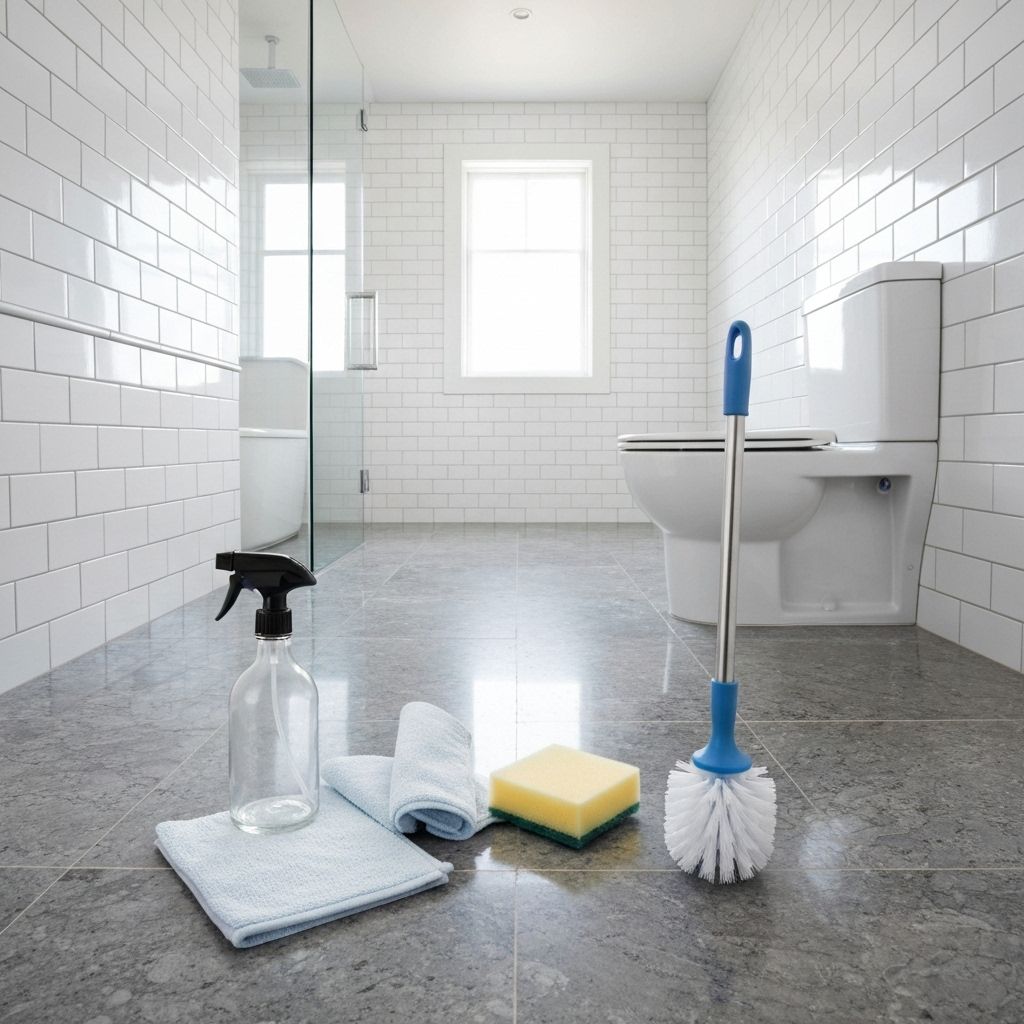 Bathroom Cleaning Mistakes You're Probably Making
